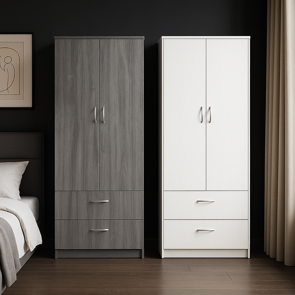 2 Door Wardrobe